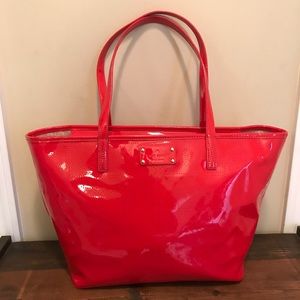 *Sold*Red Kate Spade ♠️Tote